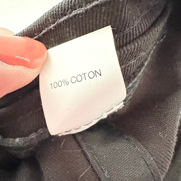 Supreme Black White Logo Stripe 6 Panel Baseball Cap Hat NWT FW18 One Size OS - Picture 4 of 7